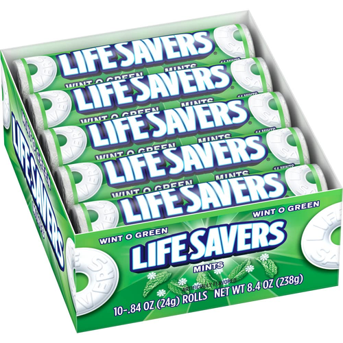 Mints, Wint-O-Green Hard Candy, Single Size Rolls, Hard Candies, Bulk Mints, .84 - Picture 12 of 12