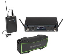 SAMSON Concert 99 Presentation Lavalier Microphone K-Band Free Bluetooth Speaker