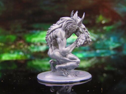 Wendigo Evil Spirit Modellino Personaggio Criptide Monster Pose B Mini Miniatura - Foto 3 di 5