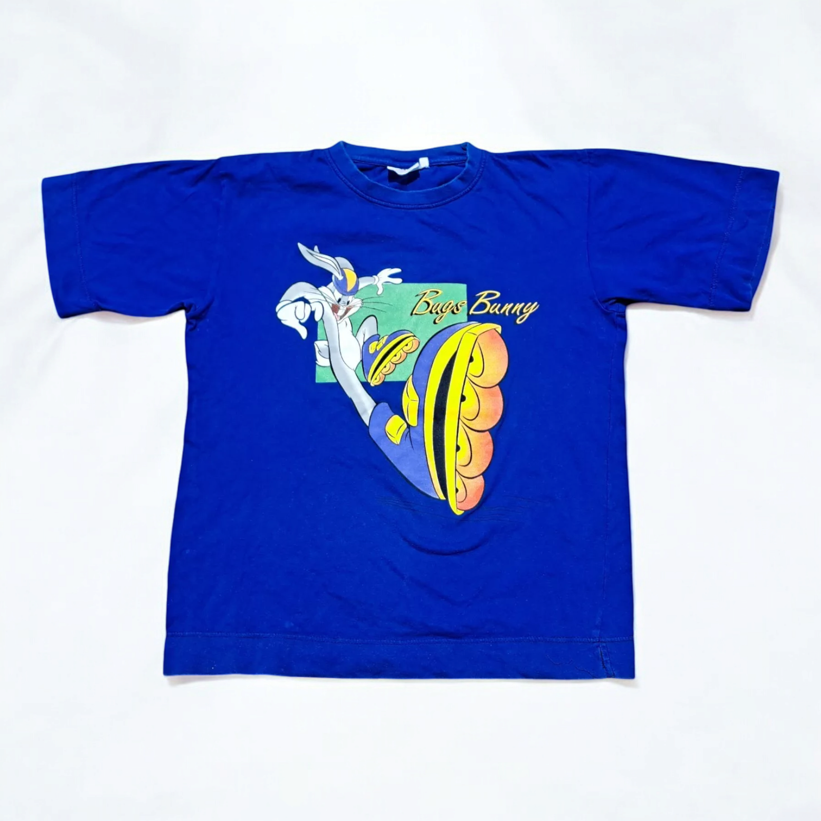 Vintage 2001 Bugs Bunny Cartoon T-Shirt Size S/M Alleged 00s