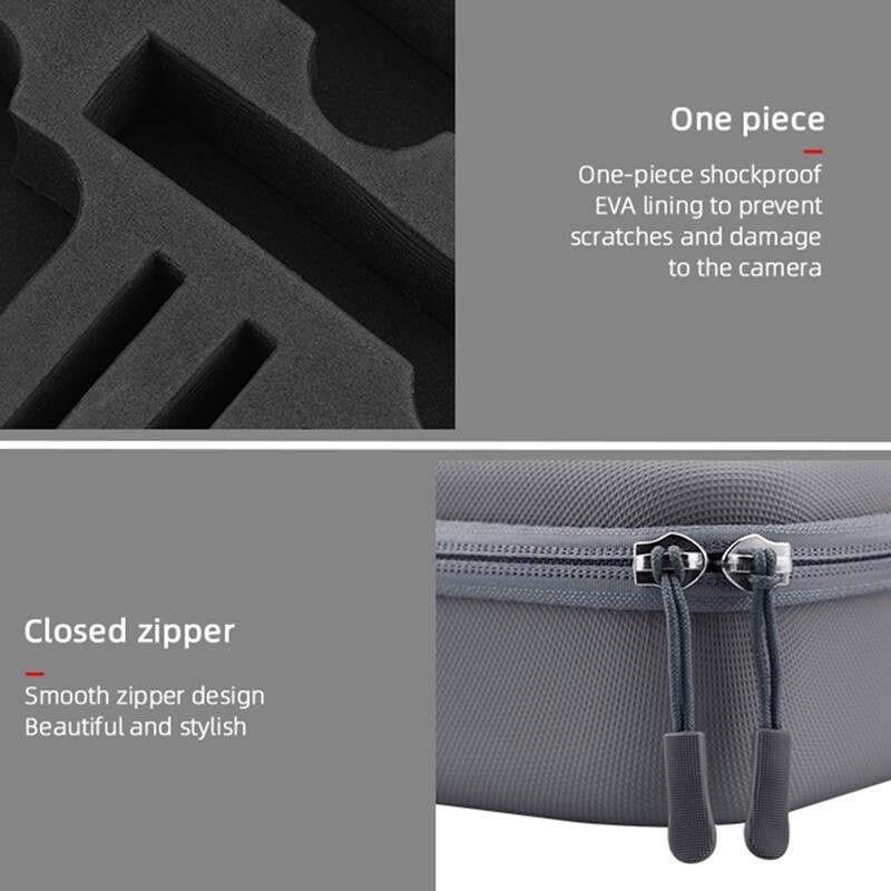 Rayakt Tragetasche Für Insta 360 GO 3/3S - Schutzhülle Mit Karabiner