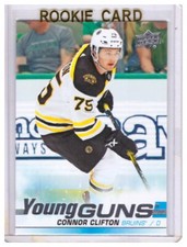 Connor Clifton 2019-20 Upper Deck Sr.1 Young Guns Rookie Card #243