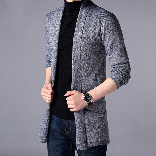 Hot Sweaters New Autumn Knitted Male Cardigan Homme Sweater Fitted Clothing - Picture 7 of 24