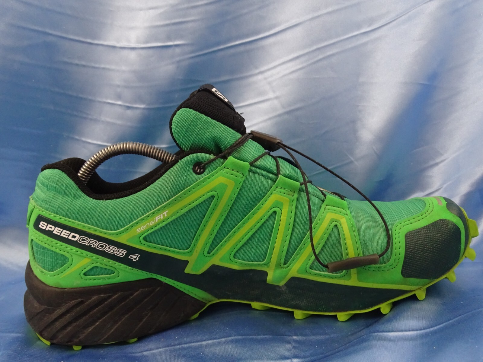 SALOMON SPEEDCROSS 4 SCARPE VERDI TAGLIA 42 SCARPE TREKKING TRAIL ESCURSIONISMO SCARPE D78