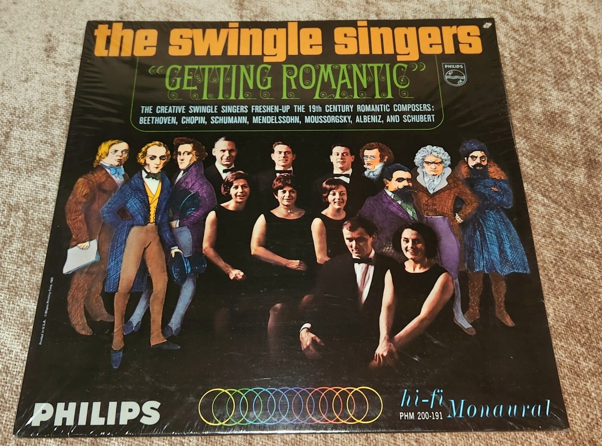 New! Sealed! THE SWINGLE SINGERS Getting Romantic - LP - 1964 MONO