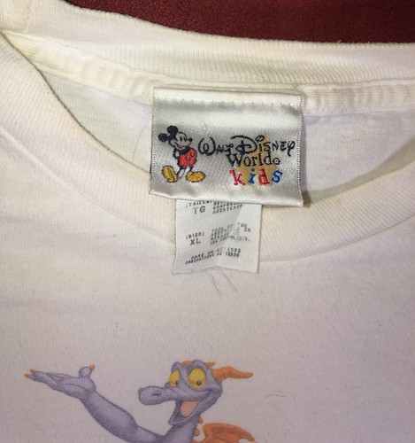 Walt Disney World Epcot 2006 Figment Shirt Small White Distressed Stained XL? - Picture 3 of 22
