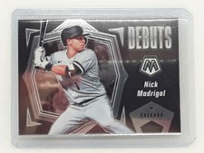 Nick Madrigal 2021 Mosaic Baseball - Debuts #PD16 - Chicago White Sox
