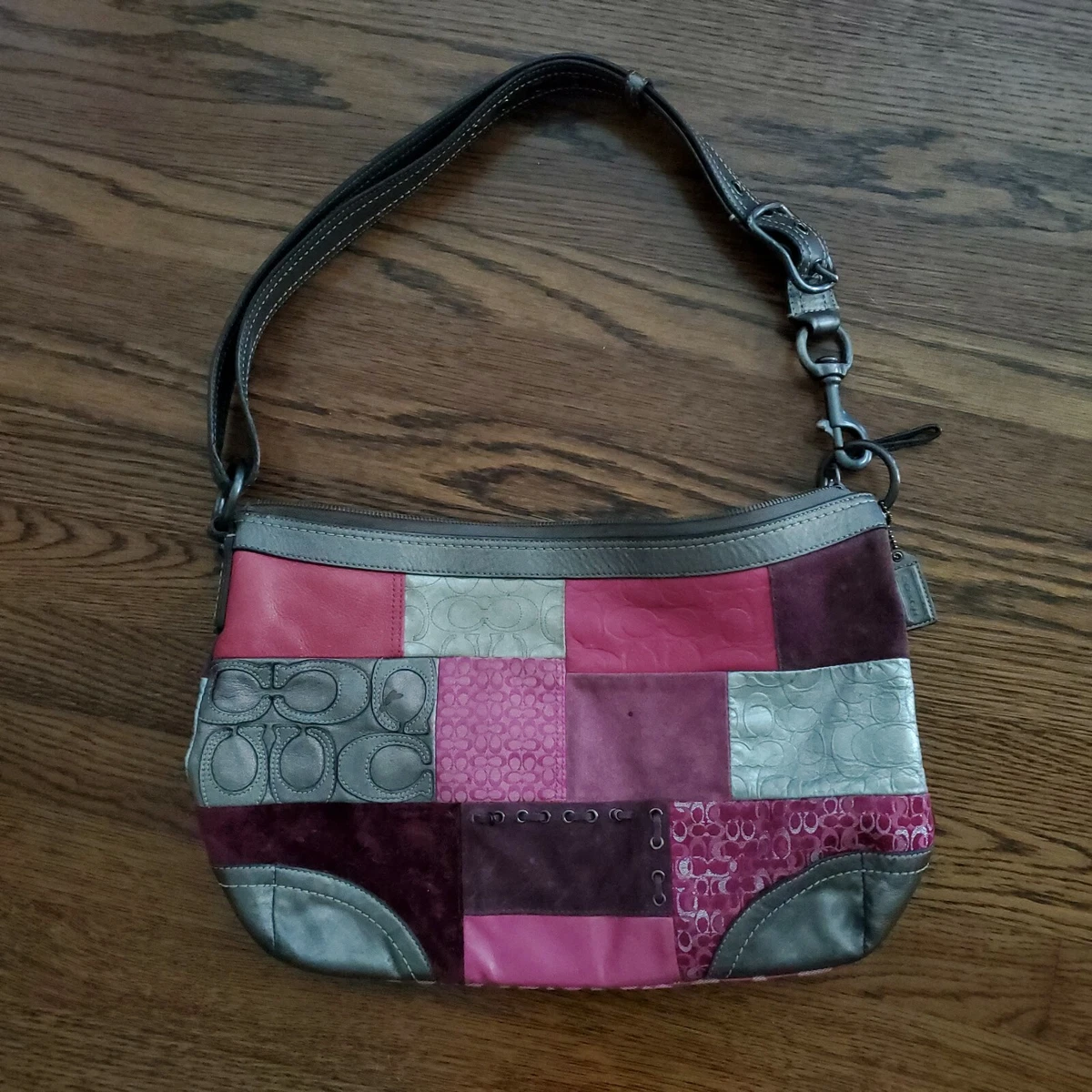 Coach patchwork crossbody purse sale