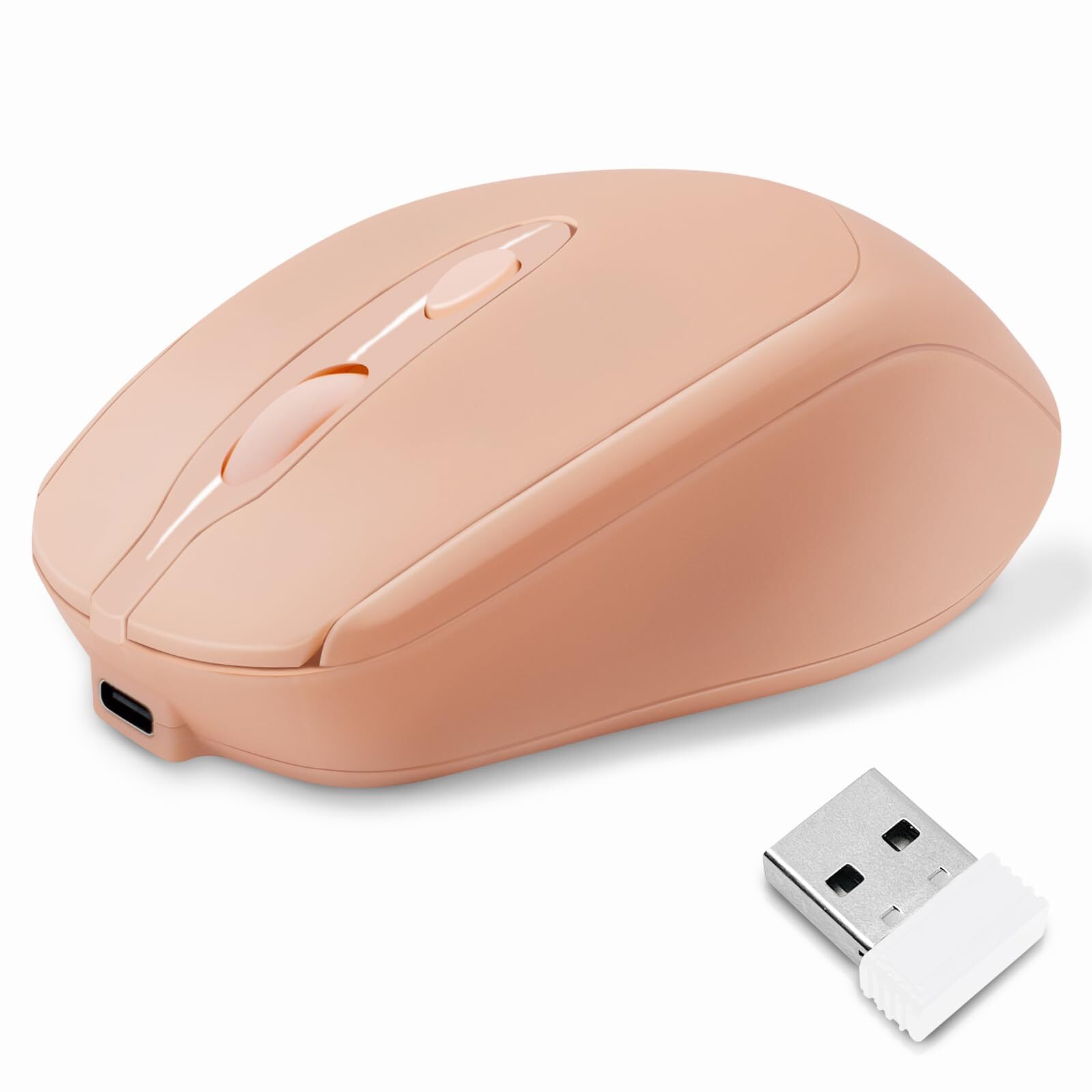 Rechargeable Bluetooth Mouse for Laptop iPad MacBook Pro Air Devices