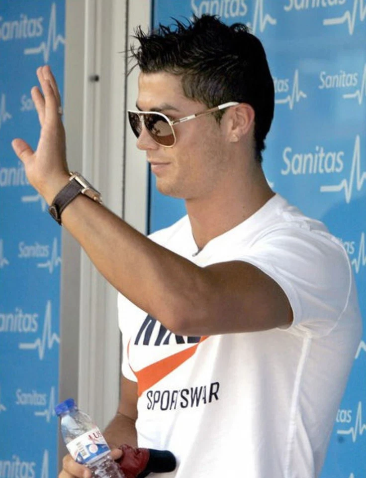 New GUCCI GG1827/S BNCIS 63mm Gold White Oversized Aviator Sunglasses Italy - Image 4 of 4