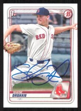 SHANE DROHAN Autograph 2020 Bowman card auto BOSTON RED SOX Florida State St.