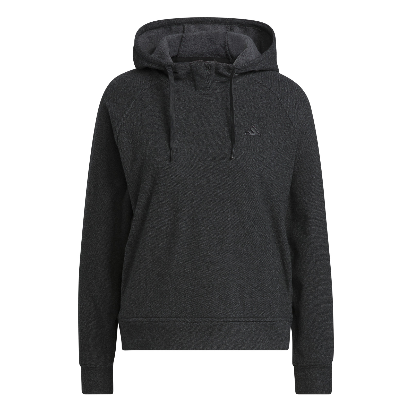 Толстовка с капюшоном Adidas Damen Go-To, цвет: Черный меланж