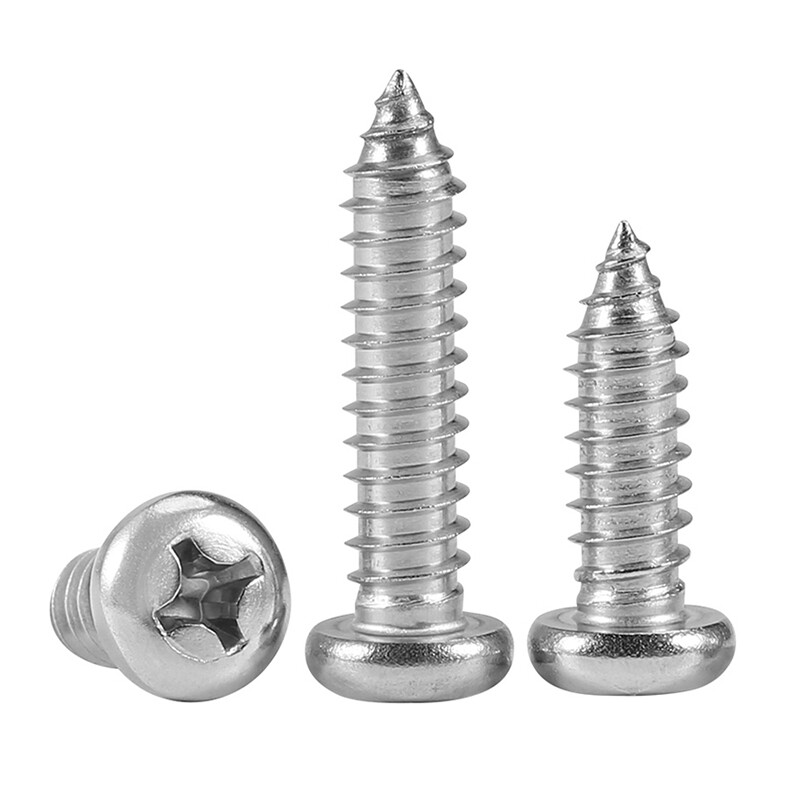 Viti Rimorchio 200 Viti Per Pianale Rimorchio 5/16-18x2-1/2" - Testa Piana, Guida T40, Acciaio Viti Pianale Rimorchio