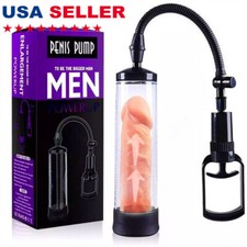 Vacuum Penis Pump for Male ED Enhancement Erectile Enlargement Penis Enlarger BG