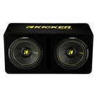 Kicker DCWC122 CompC Dual 12" Subwoofer Enclosure