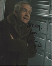 LESLIE JORDAN SIGNED AUTHENTIC 'BOSTON LEGAL' 8x10 PHOTO w/COA TV ACTOR
