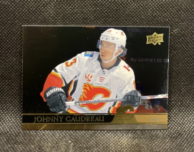 Johnny Gaudreau 2020-21 Upper Deck Series #277 SILVER FOIL Card CALGARY FLAMES