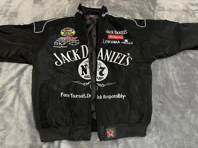 Unisex Adult Jack Daniels Jacket Ebroidered Cotton Padded F Unisex Adult Jack Daniels Jacket Ebroidered Cotton Padded F