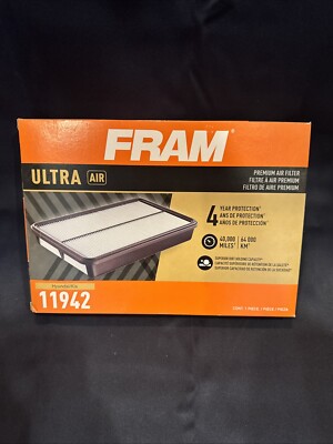 Fram  XGA11942 Ultra Air Premium Air Filter- 4yrears/40k Miles- Hyundai/ Kia