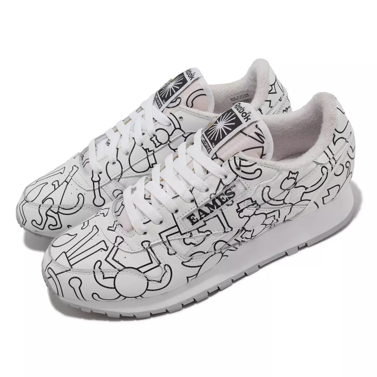 Reebok x Eames Office EAMES Classic Leather The Coloring Toy Men Unisex GY6393