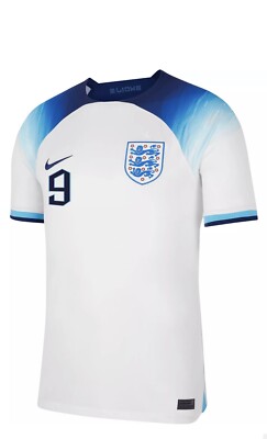 Nike 2022-23 Harry Kane #9 England Stadium Home Jersey DN0687-100