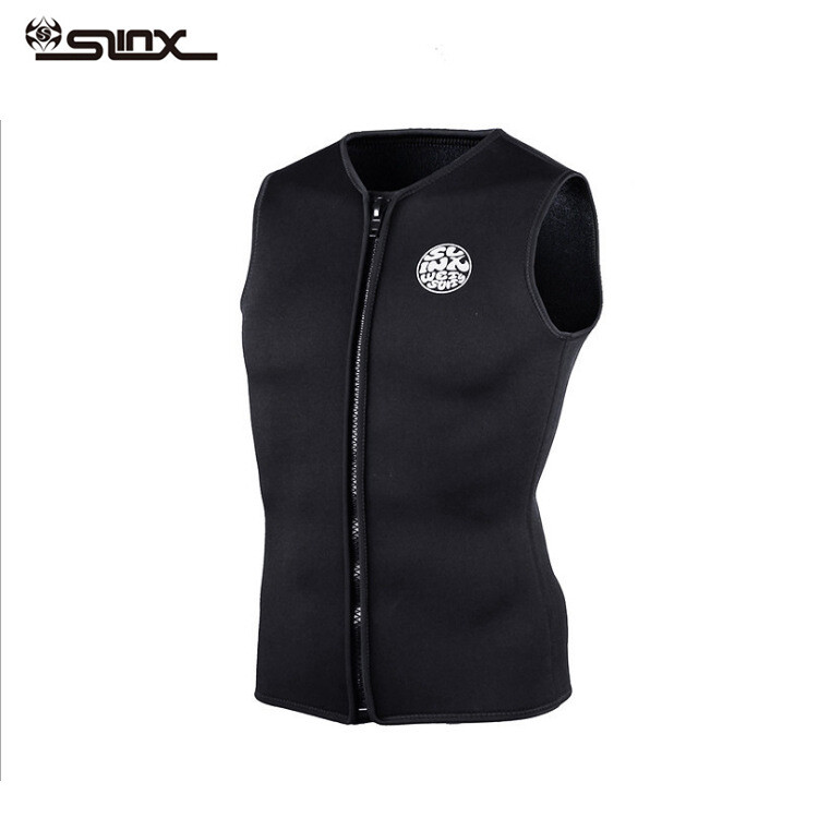 SLINX 3mm Diving Warm Vest Neoprene&Full Velvet Snorkel Wetsuit