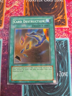 Yu-Gi-Oh! TCG Card Destruction SDY-042 Super Rare Unlimited Moderately  Played
