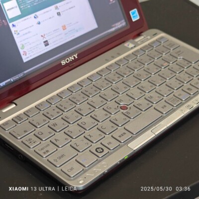 SONY VAIO Type P VGN-P70H/R Garnet Red Home Basic Japan