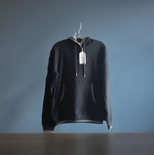Ben Sherman Hoodie Sweat Shirt Jumper Regular Fit S Black British Style NEW