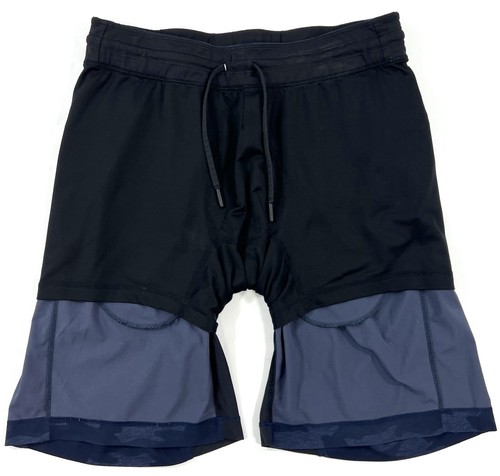 Pantalones Cortos Lululemon Para Hombre Talla Mediana Forrados Correr Yoga Rendimiento Atlético Camuflados - Imagen 7 de 15