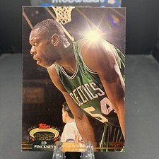 1992-93 Topps Stadium Club Ed Pinckney #316 Boston Celtics