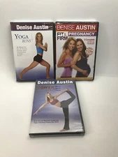 Denise Austin - Power Zone &yoga Buns And Fit And Firm Pregnancy - 3 Dvd Set