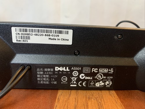 Dell AS501 Sound Bar Original OEM Used - Picture 7 of 9