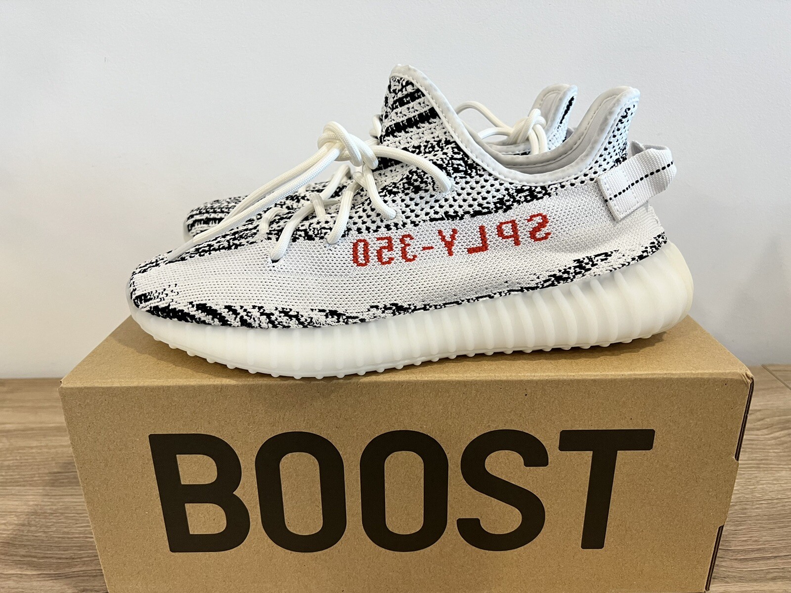 yeezy zebra 12.5