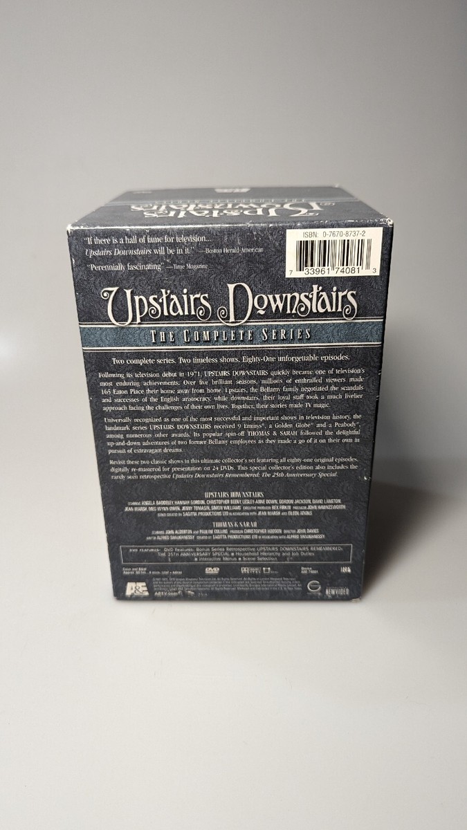 Upstairs Downstairs - The Complete Series, DVD 24-Disc Set