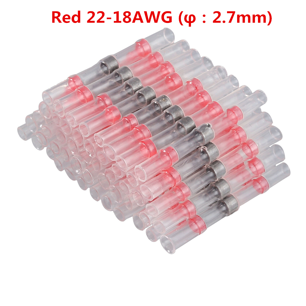 TIESOME Lötverbinder 150 Stück - Wasserdicht Mit Schrumpfschlauch