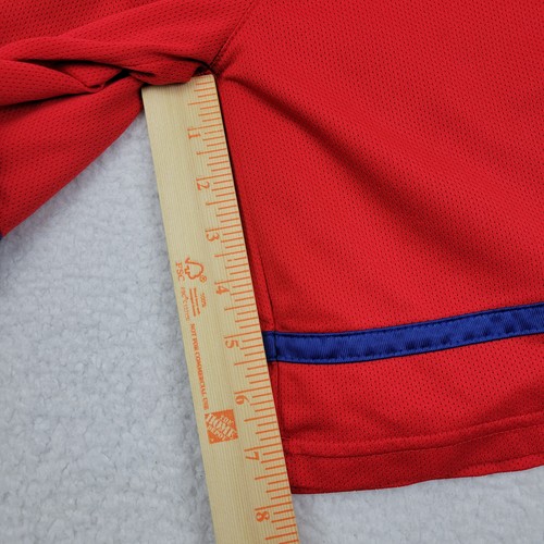 Pantalones Cortos Atléticos de Baloncesto MLB Chicago Cubs Niños XXL 18 Rojo Malla de Poliéster - Imagen 3 de 7
