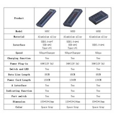 4/7/10 Port USB 3.0 HUB Powered High Speed Splitter Extender With Power Supply — image 2