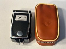 Vintage Agfalux AGFA Camera Werk AG Pocket Flash With Original Case
