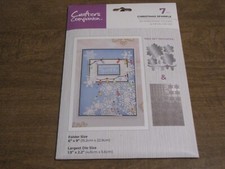 CRAFTERS COMPANION CHRISTMAS SPARKLE 3D EMBOSING FOLDER METAL DIE SET