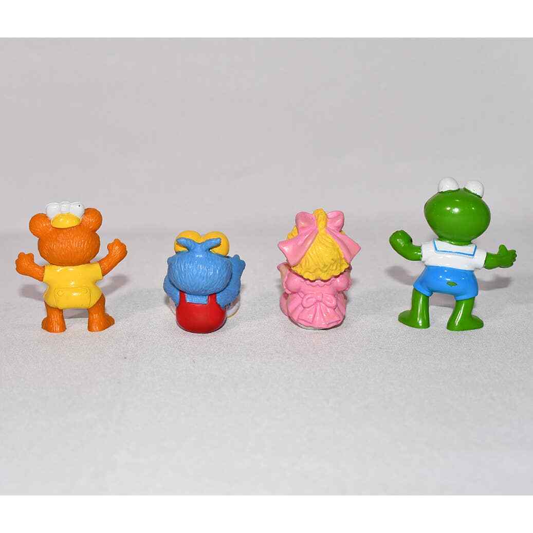 Lot 4 Vintage 1986 Muppet Babies Kermit The Frog /Gonzo