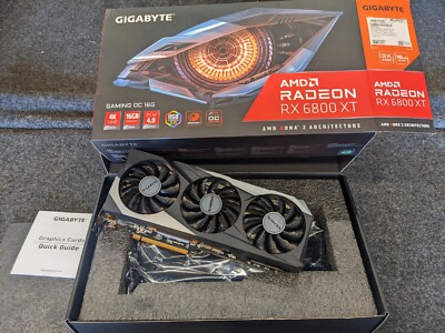 Gigabyte radeon RX6800XT gaming oc 16GB