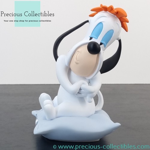 Extremely rare! Droopy on a blue pillow statue. Tex Avery. Basset Hound. - Picture 2 of 12