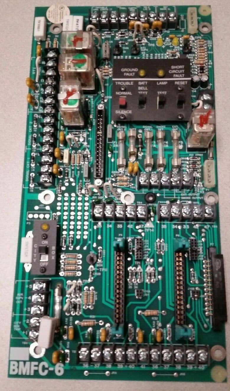 FCI/Gamewell BMFC6 FACP Main Mother Board eBay
