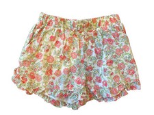 Girls Janie And Jack Pink Floral Shorts Size 5