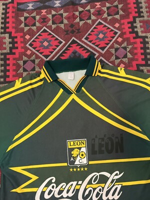 Vintage Leon FC Club Leon Soccer Jersey Futbol Shirt Home