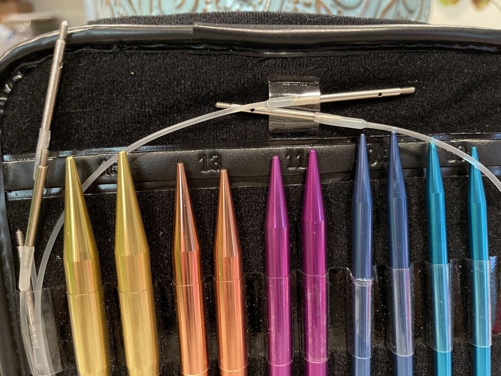 Boye Kit Set Needle Master Knitting Circular Needles 26 Needles in case