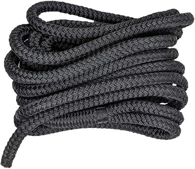 South Bend Rope Double Braid Nylon Marine Dock Line w/ Eye Splice