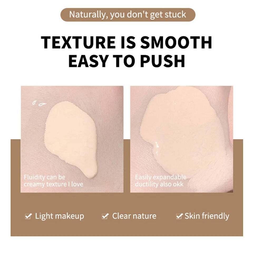 Farbwechselnde Foundation Für Reife Haut Terminaten Foundation Flüssige ▽ - Bild 3 von 4