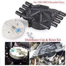 Distributor Cap and Rotor Kit For Chevrolet GMC Cadillac Vortec V8 5.0/5.7L 7.4L